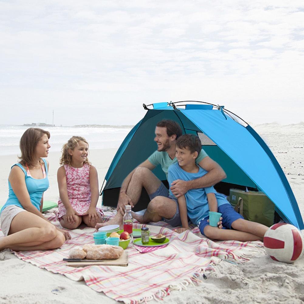 Cheap Goat Tents Automatic Instant Tent Portable Beach Tent Lightweight Outdoor UV Protection Camping Fishing Tent Cabana Sun Shelter Hiking Tent   
